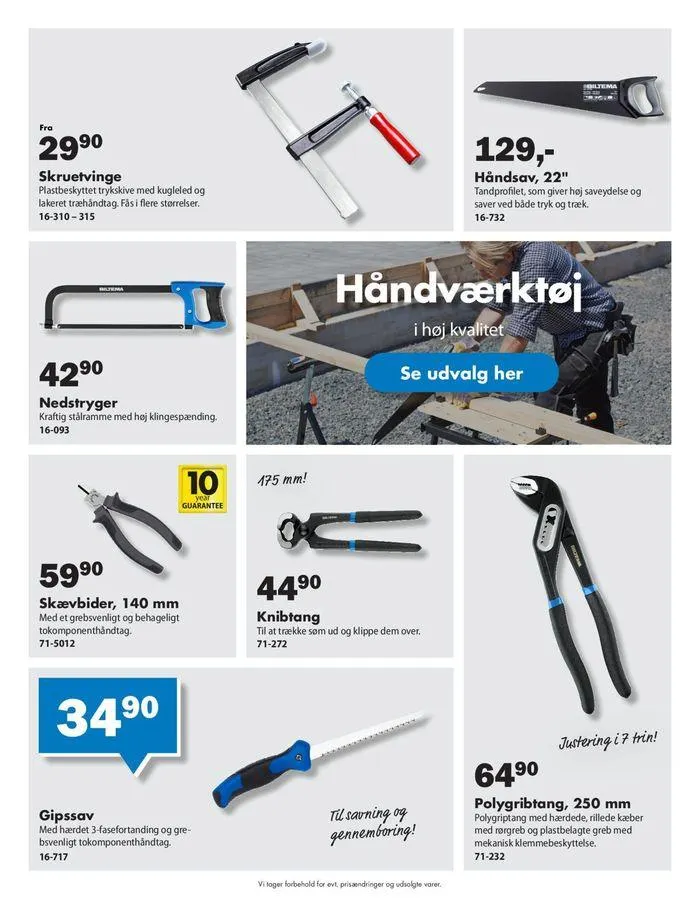 Kvalitetsværktøj og udstyr Gyldig indtil 27. august - 10. september 2024 - tilbudsavis side 9