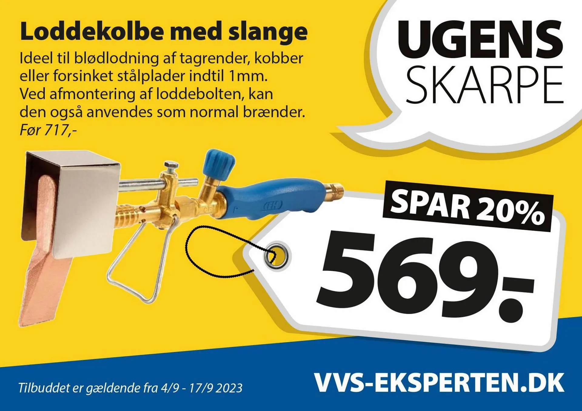 VVS Eksperten tilbudsavis Gyldig indtil 4. september - 17. september 2023 - tilbudsavis side 3