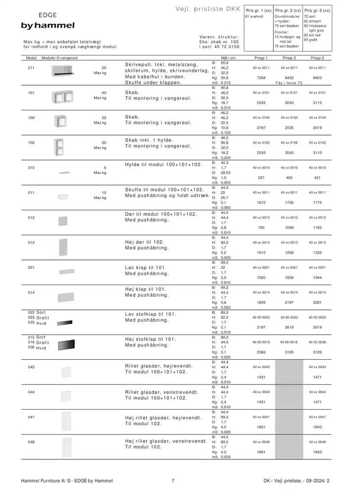 Daells Bolighus Edge Gyldig indtil 9. januar - 16. januar 2025 - tilbudsavis side 7