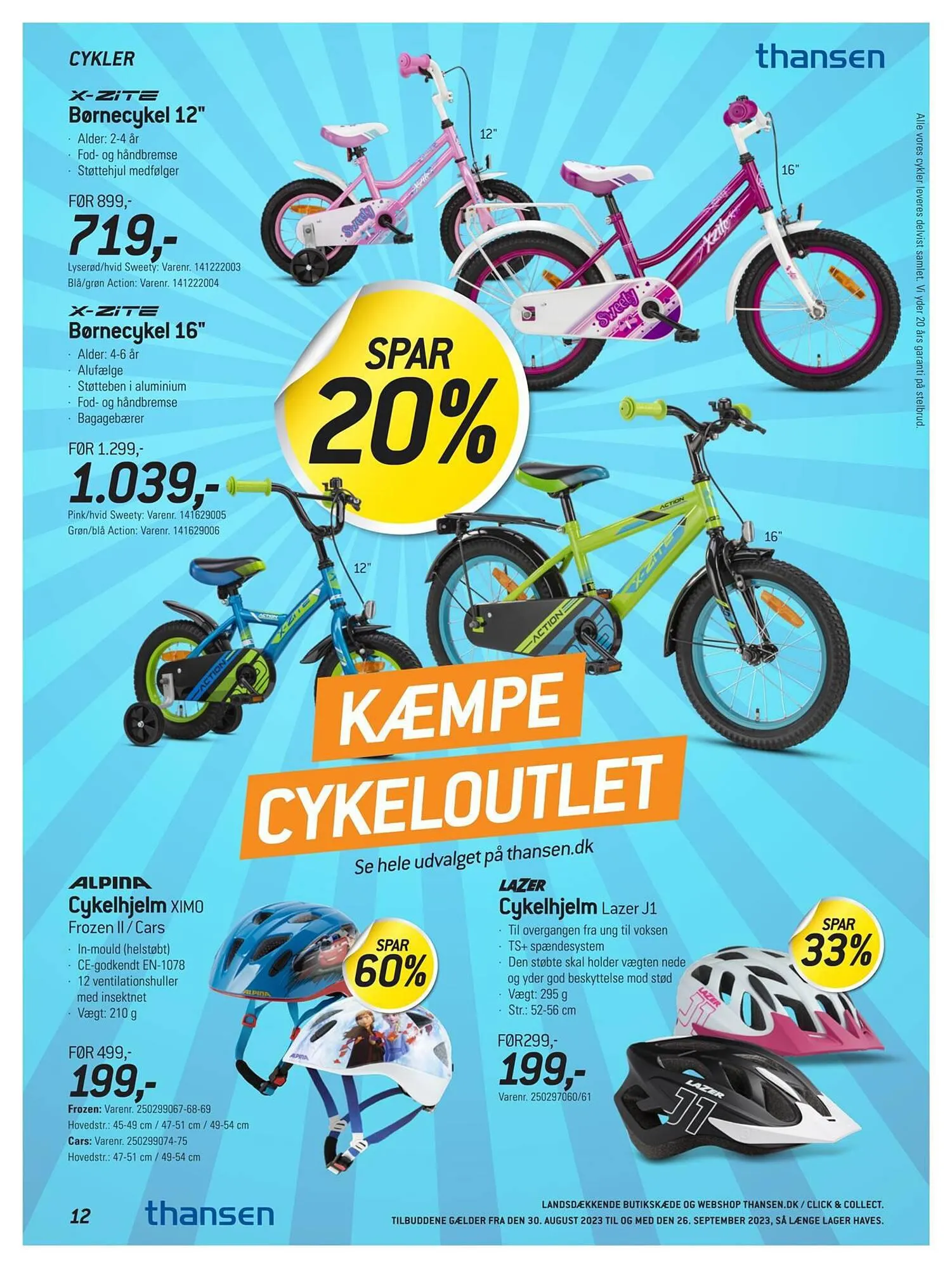 Thansen tilbudsavis Gyldig indtil 29. august - 26. september 2023 - tilbudsavis side 12
