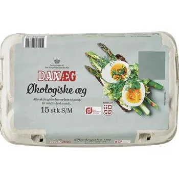 Danæg S/M 15 Øko Æg