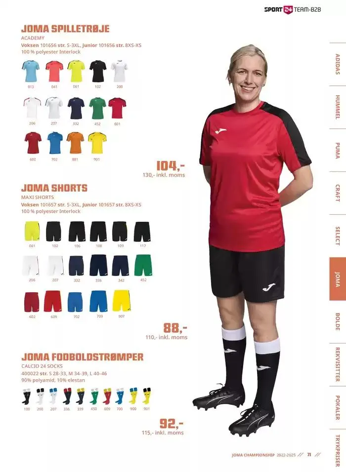 Sport 24 Team Gyldig indtil 24. januar - 31. december 2025 - tilbudsavis side 71