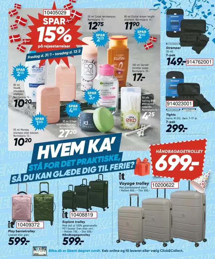 Fantastiske rabatter på udvalgte produkter Gyldig indtil 31. januar - 14. februar 2025 - tilbudsavis side 39