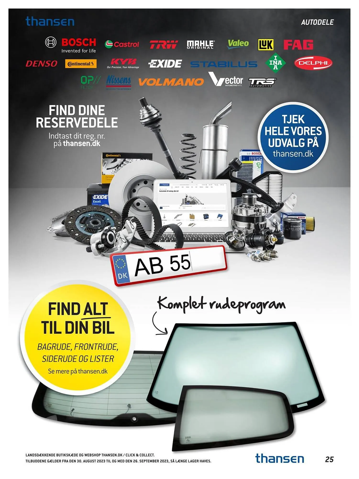Thansen tilbudsavis Gyldig indtil 29. august - 26. september 2023 - tilbudsavis side 25