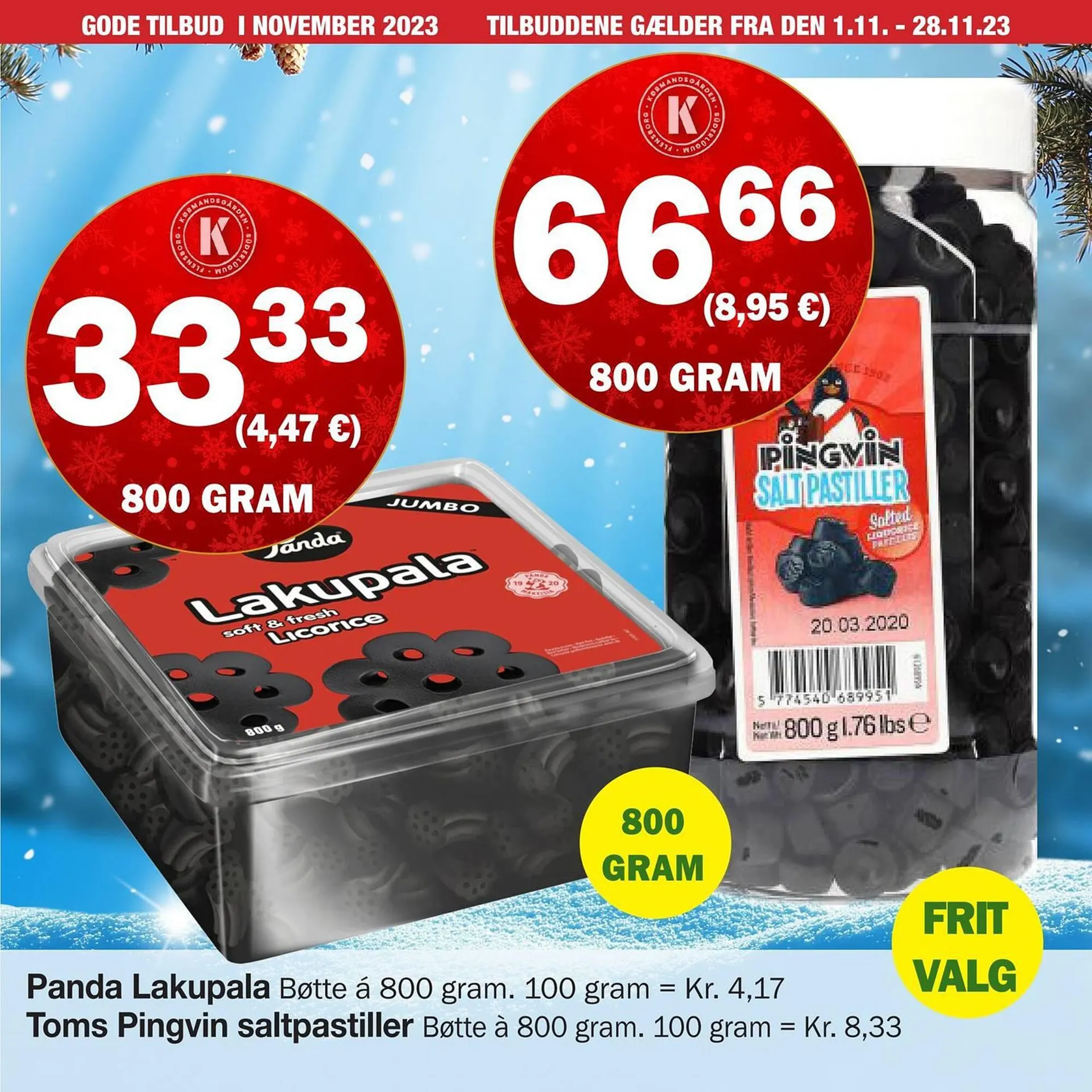 Købmandsgården tilbudsavis Gyldig indtil 31. oktober - 28. november 2023 - tilbudsavis side 42