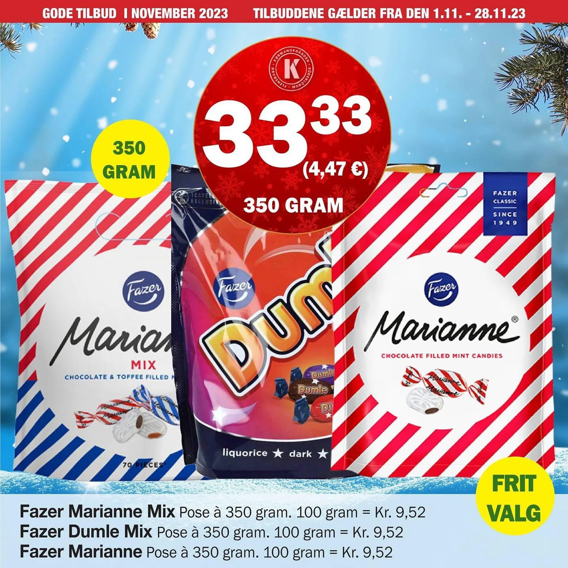 Købmandsgården tilbudsavis Gyldig indtil 31. oktober - 28. november 2023 - tilbudsavis side 43