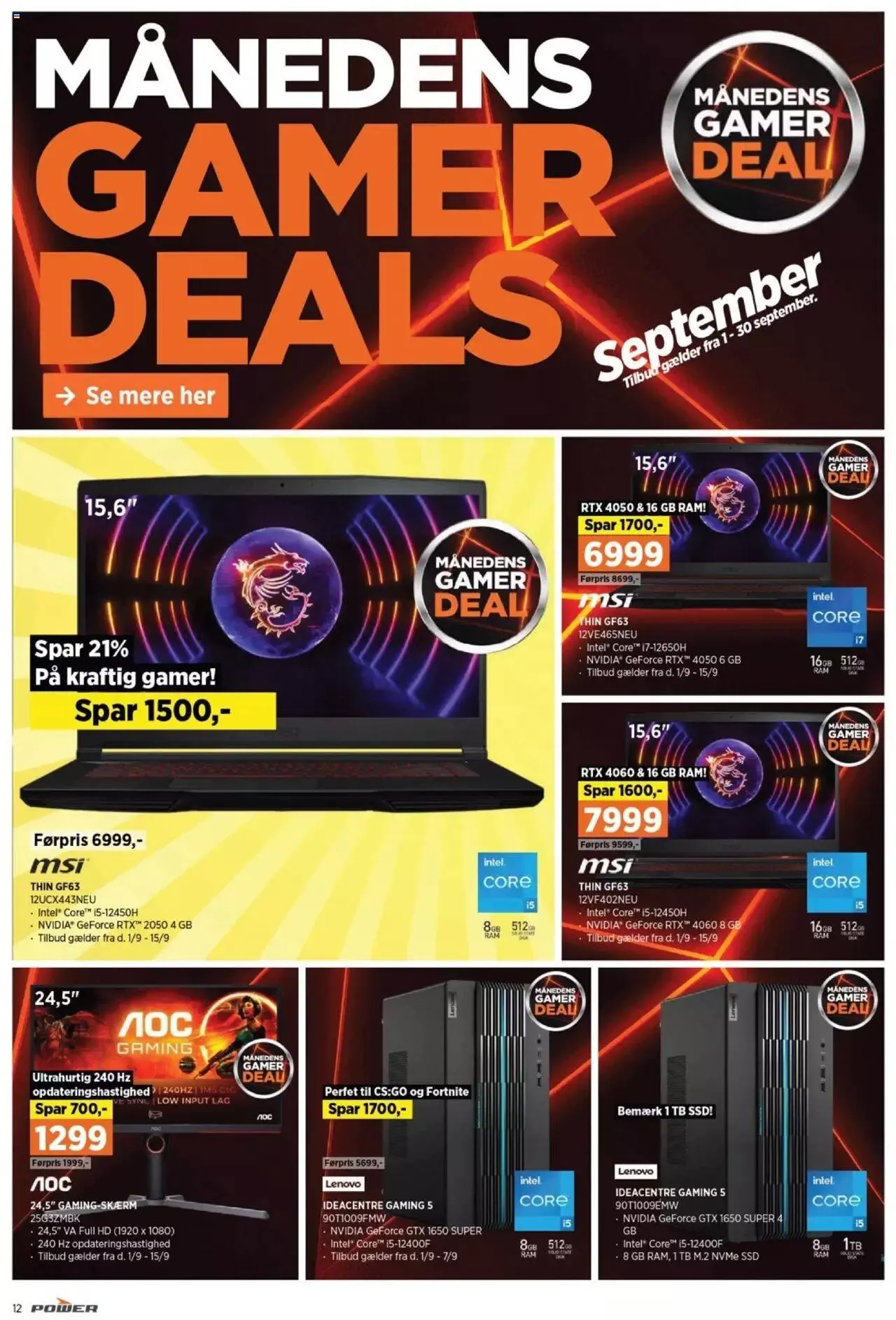 Power - Tilbudsavis Gyldig indtil 8. september - 14. september 2023 - tilbudsavis side 12