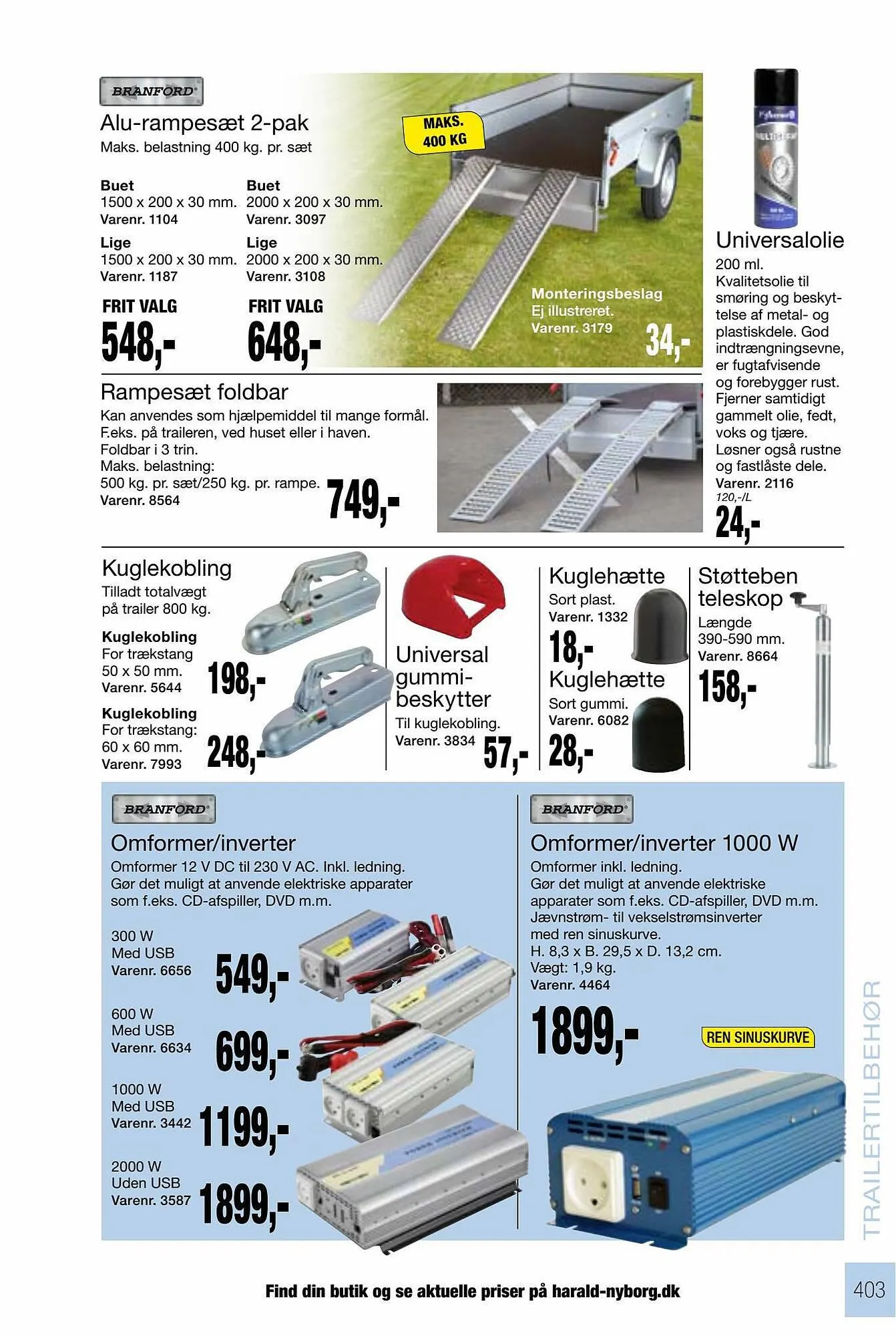 Harald Nyborg tilbudsavis Gyldig indtil 4. januar - 31. december 2023 - tilbudsavis side 403
