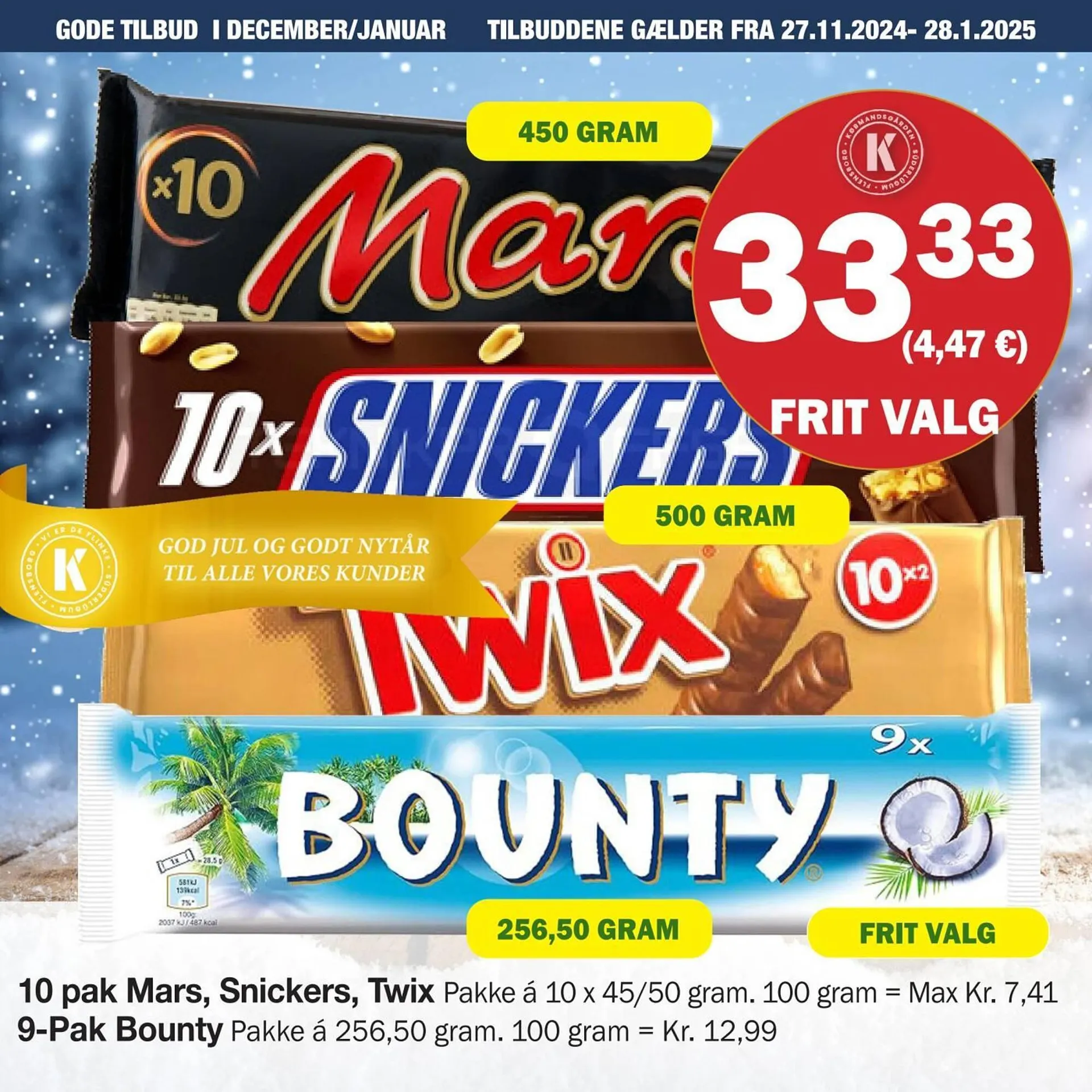 Købmandsgården tilbudsavis Gyldig indtil 26. november - 28. januar 2025 - tilbudsavis side 49