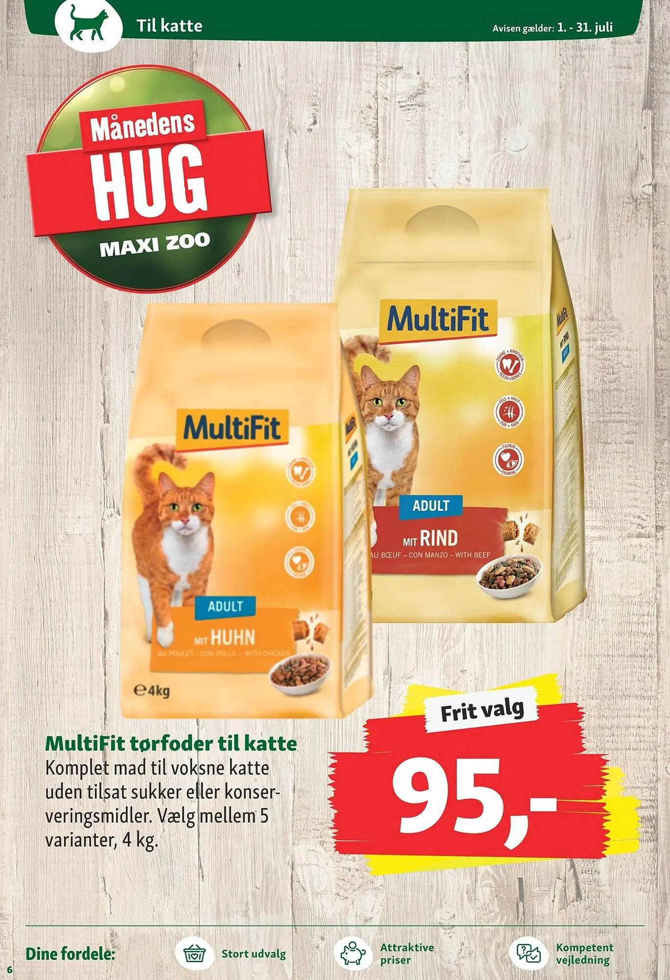 Maxi Zoo tilbudsavis Gyldig indtil 1. juli - 31. juli 2023 - tilbudsavis side 6