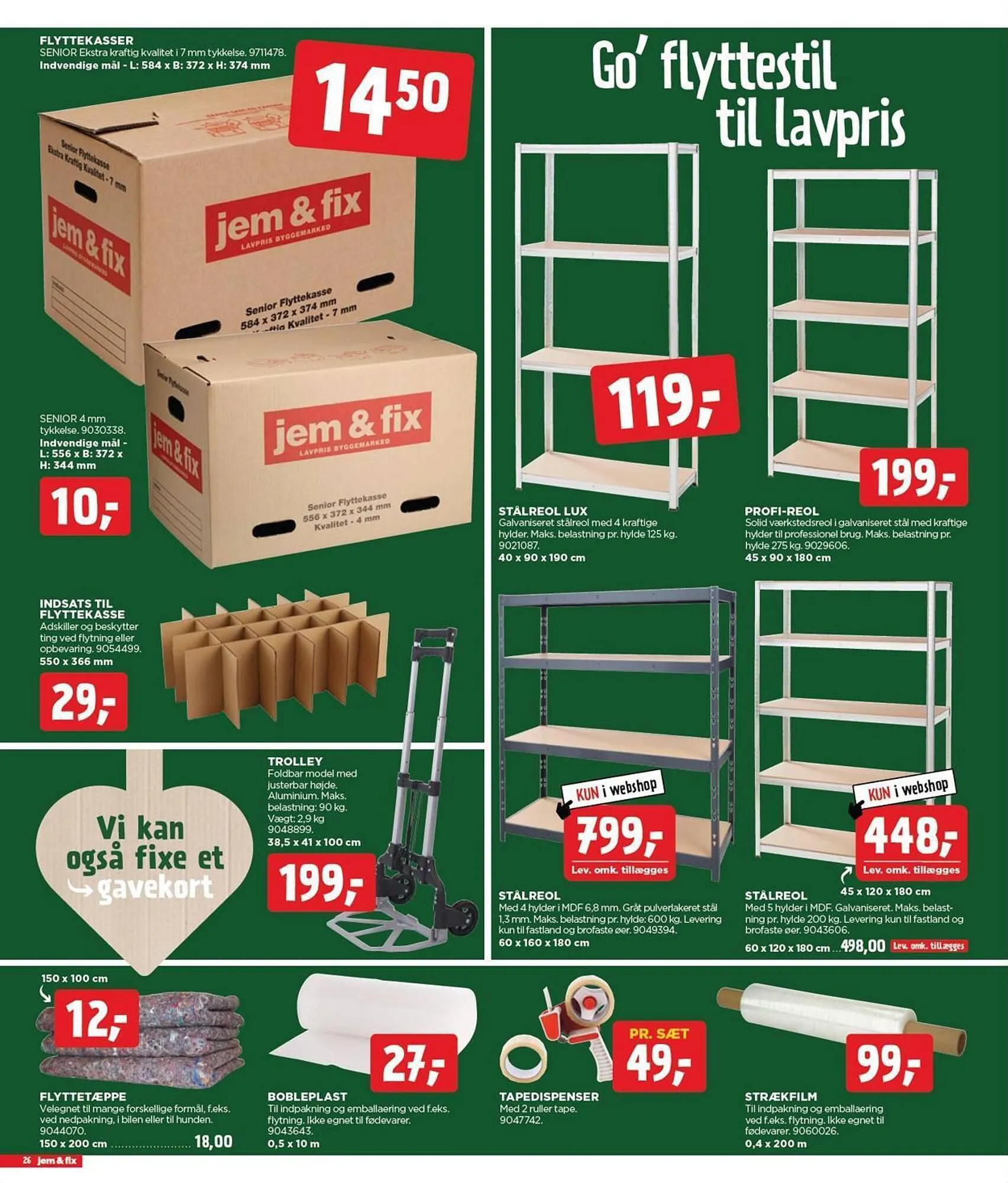 jem & fix tilbudsavis Gyldig indtil 26. november - 2. december 2023 - tilbudsavis side 26