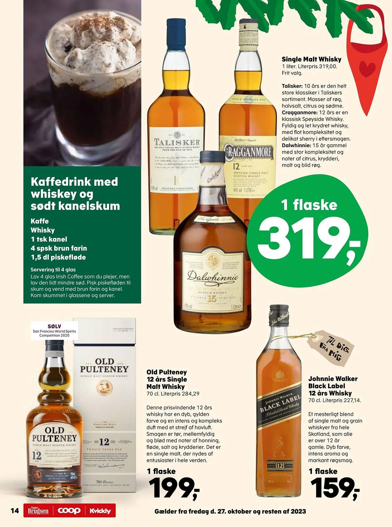SuperBrugsen tilbudsavis Gyldig indtil 26. oktober - 31. december 2023 - tilbudsavis side 14