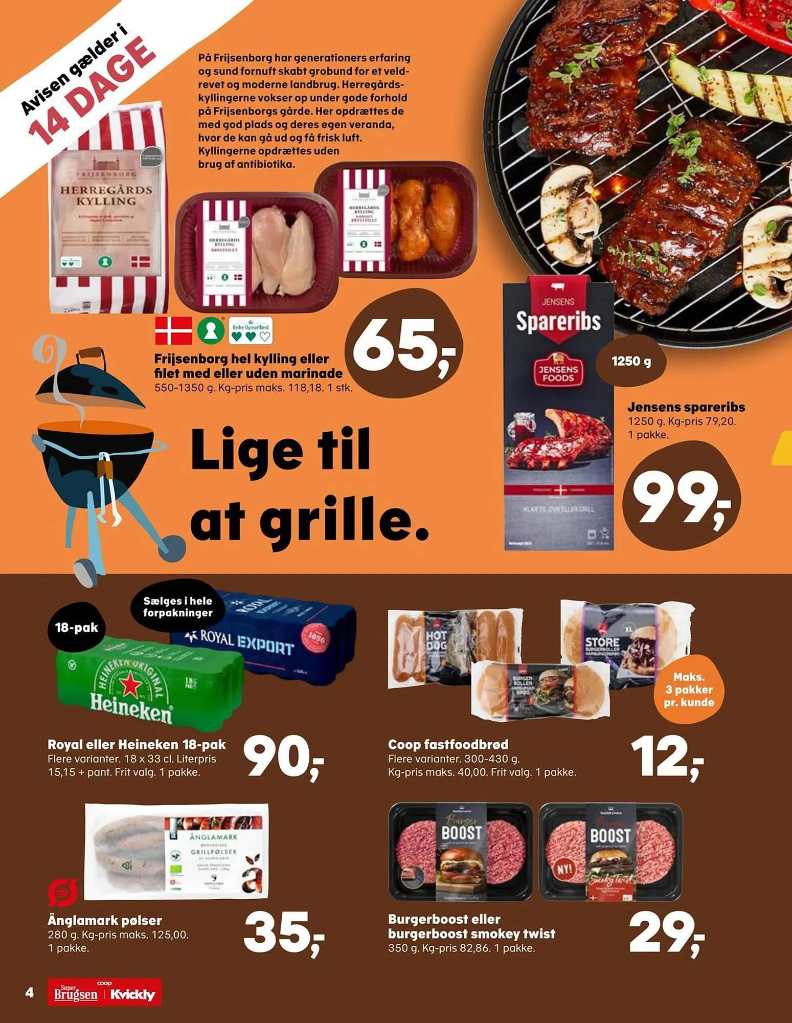 SuperBrugsen tilbudsavis Gyldig indtil 6. juli - 20. juli 2023 - tilbudsavis side 4