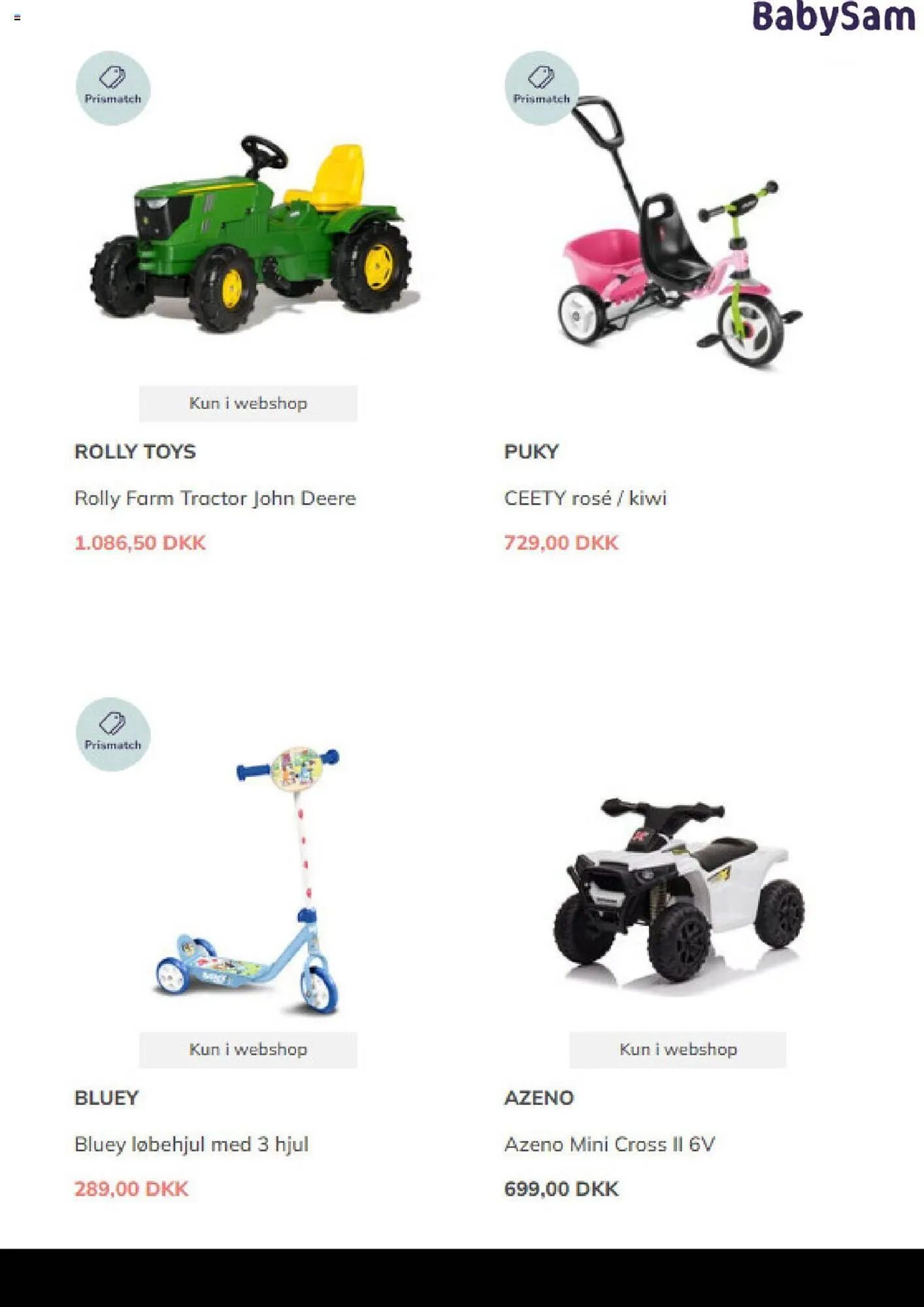Babysam tilbudsavis Gyldig indtil 25. august - 6. oktober 2023 - tilbudsavis side 4