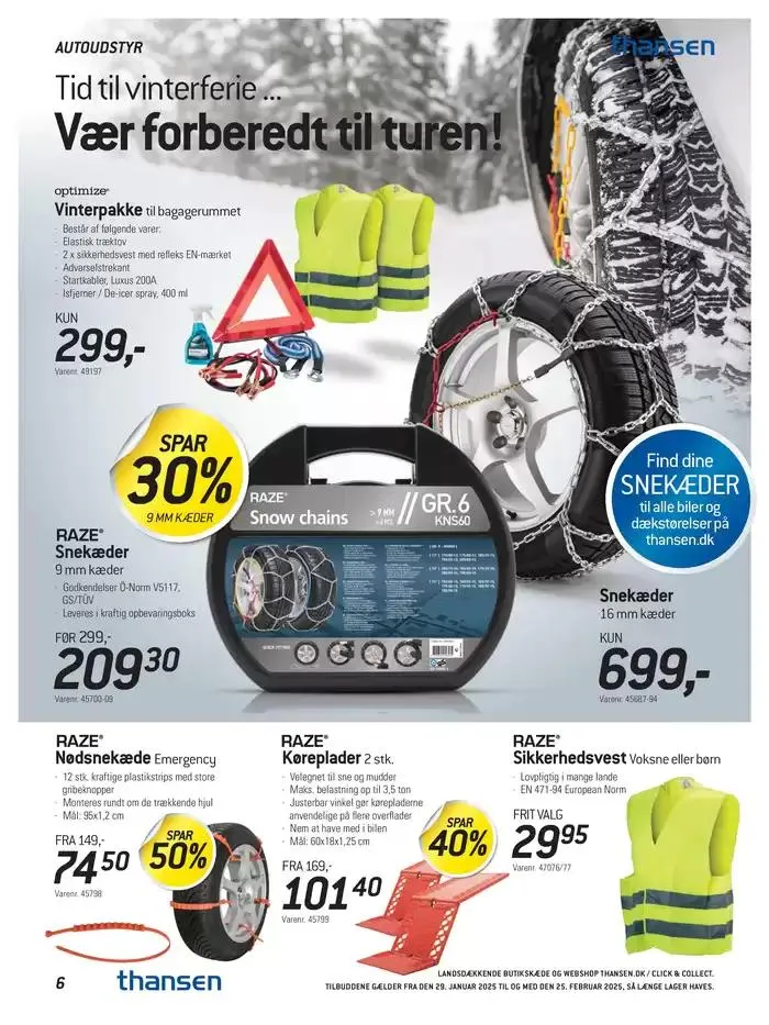 Aktuell kundeavis Thansen Gyldig indtil 29. januar - 25. februar 2025 - tilbudsavis side 6