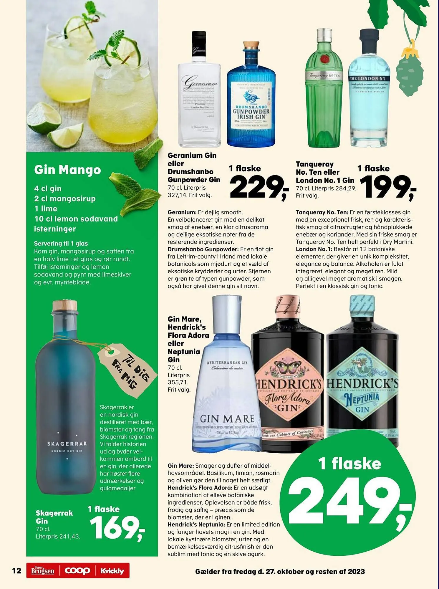 SuperBrugsen tilbudsavis Gyldig indtil 26. oktober - 31. december 2023 - tilbudsavis side 12