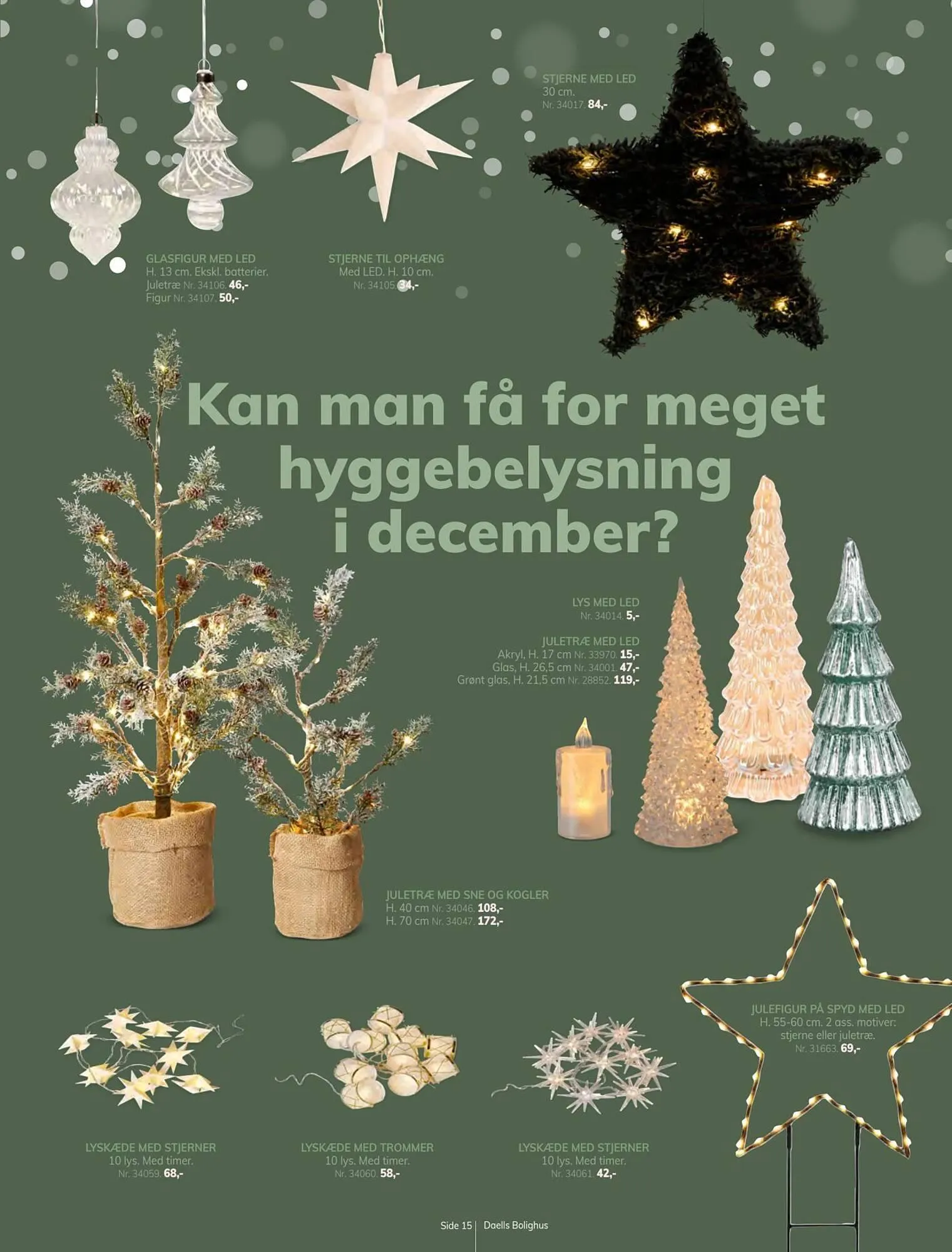 Daells Bolighus tilbudsavis Gyldig indtil 29. oktober - 22. december 2024 - tilbudsavis side 15