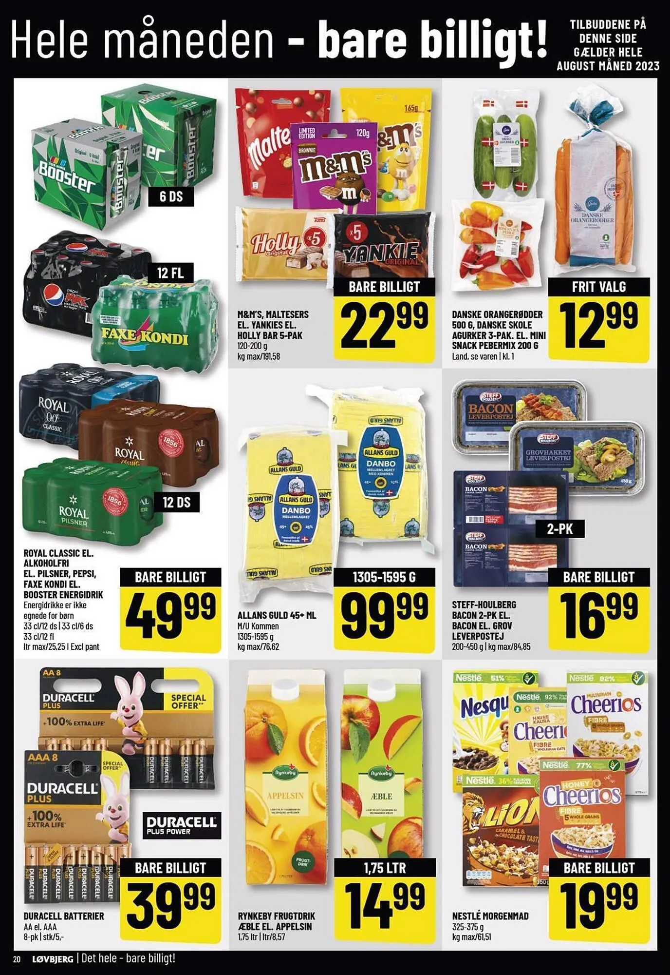 Løvbjerg tilbudsavis Gyldig indtil 4. august - 10. august 2023 - tilbudsavis side 20