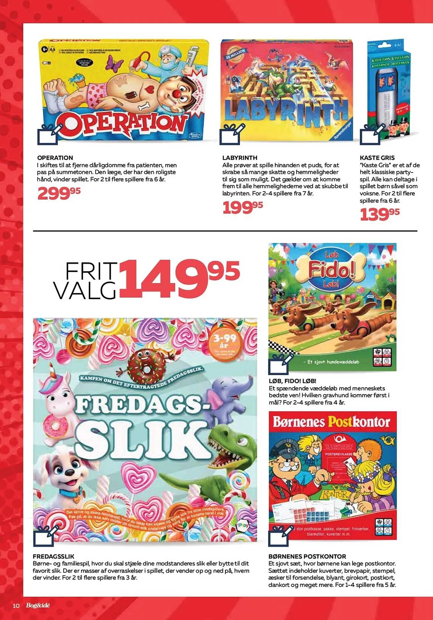 Bog & idé tilbudsavis Gyldig indtil 21. oktober - 23. december 2024 - tilbudsavis side 10