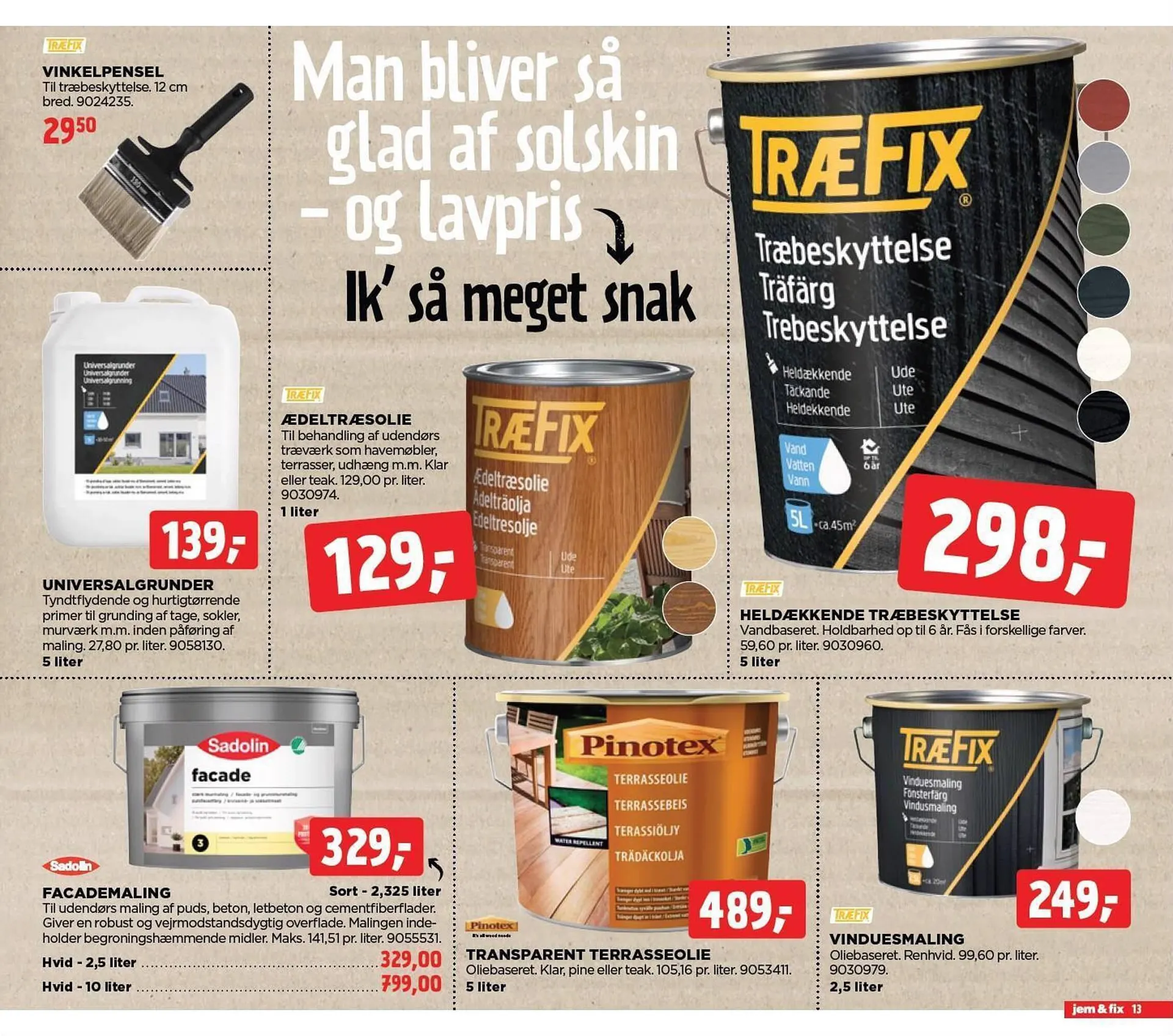 jem & fix tilbudsavis Gyldig indtil 23. juli - 29. juli 2023 - tilbudsavis side 13