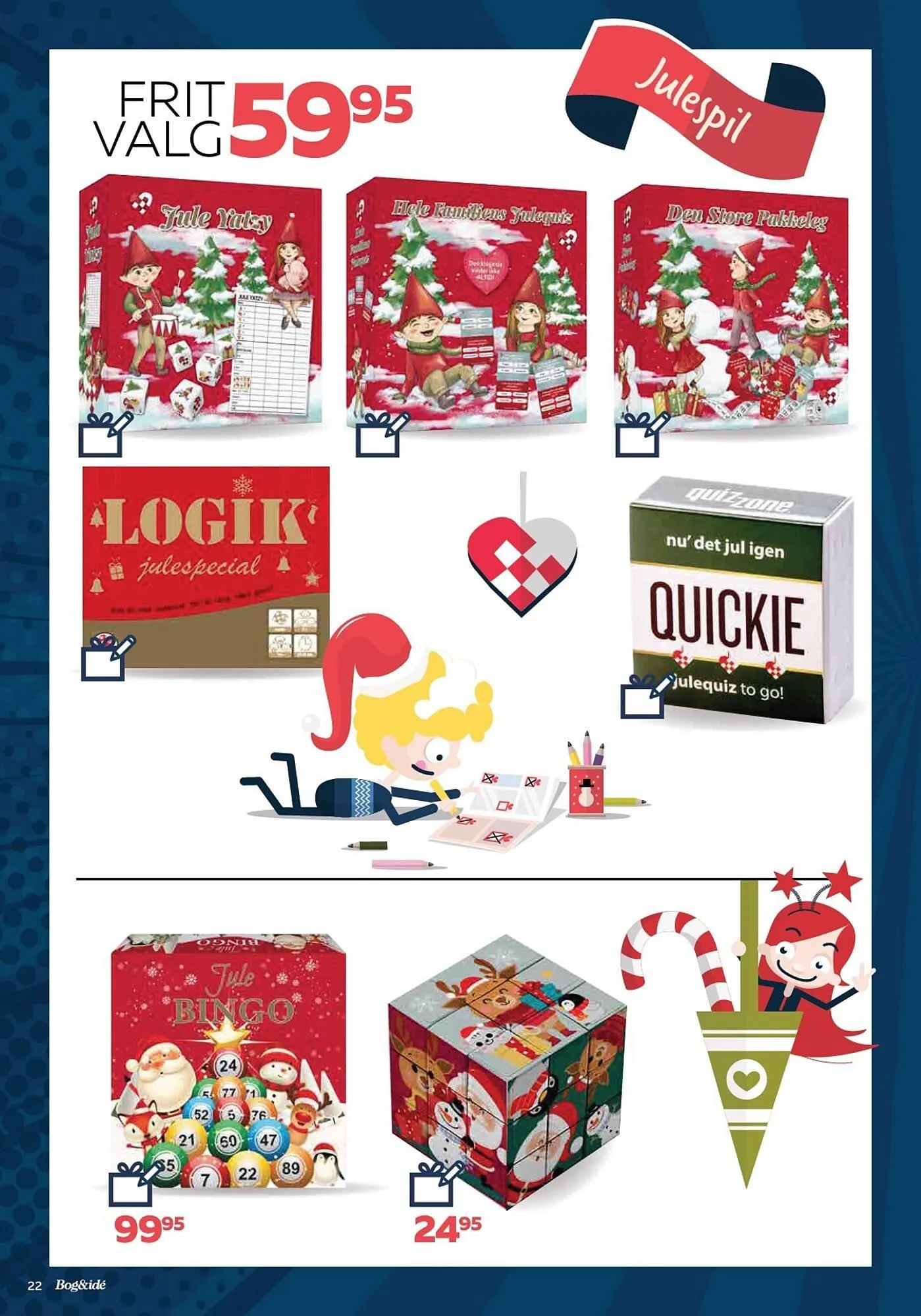 Bog & idé tilbudsavis Gyldig indtil 21. oktober - 23. december 2024 - tilbudsavis side 22