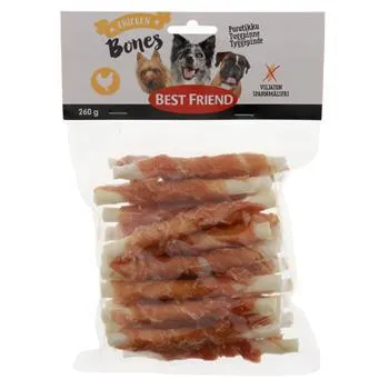 Best Friend Bones m/kylling Tyggepinde 260g.