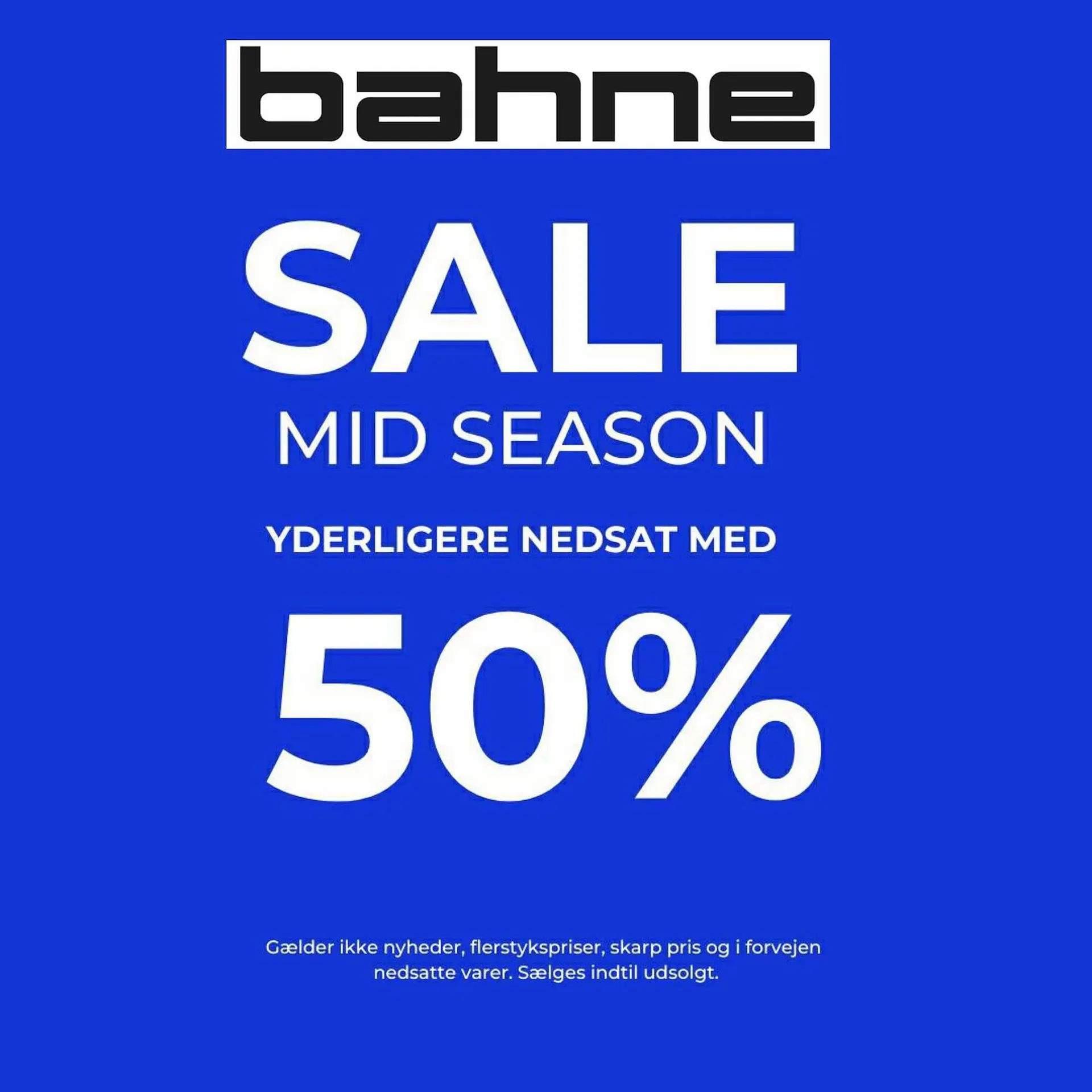 Bahne tilbudsavis Gyldig indtil 12. oktober - 17. oktober 2023 - tilbudsavis side 1