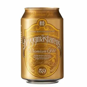 Bryggmästarens Premium Gold 5,9% 24x0,33 l.