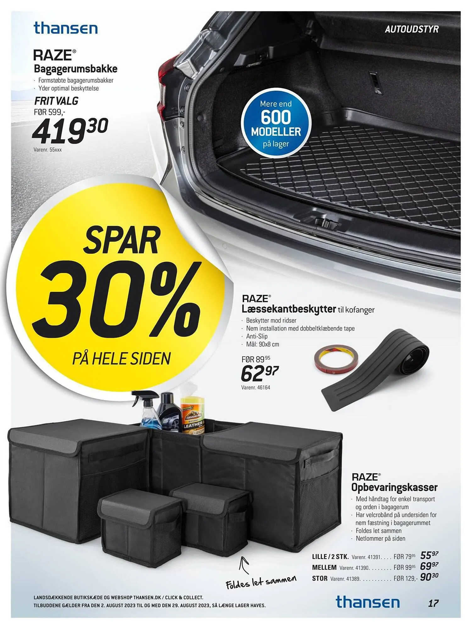 Thansen tilbudsavis Gyldig indtil 1. august - 29. august 2023 - tilbudsavis side 17