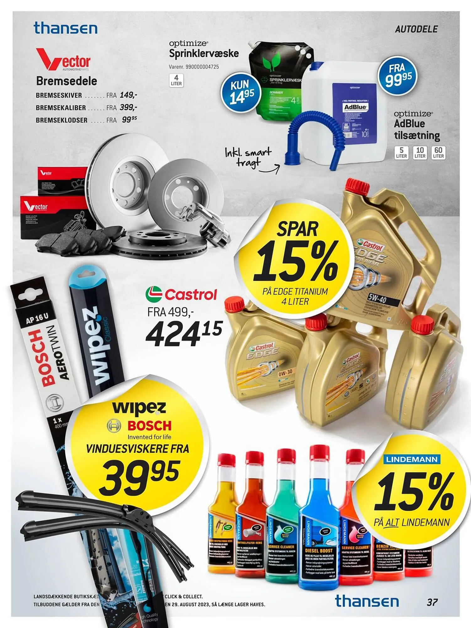 Thansen tilbudsavis Gyldig indtil 1. august - 29. august 2023 - tilbudsavis side 37