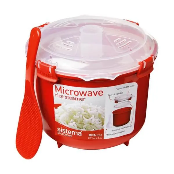 H 21,6 cm - Polypropylen - Rød