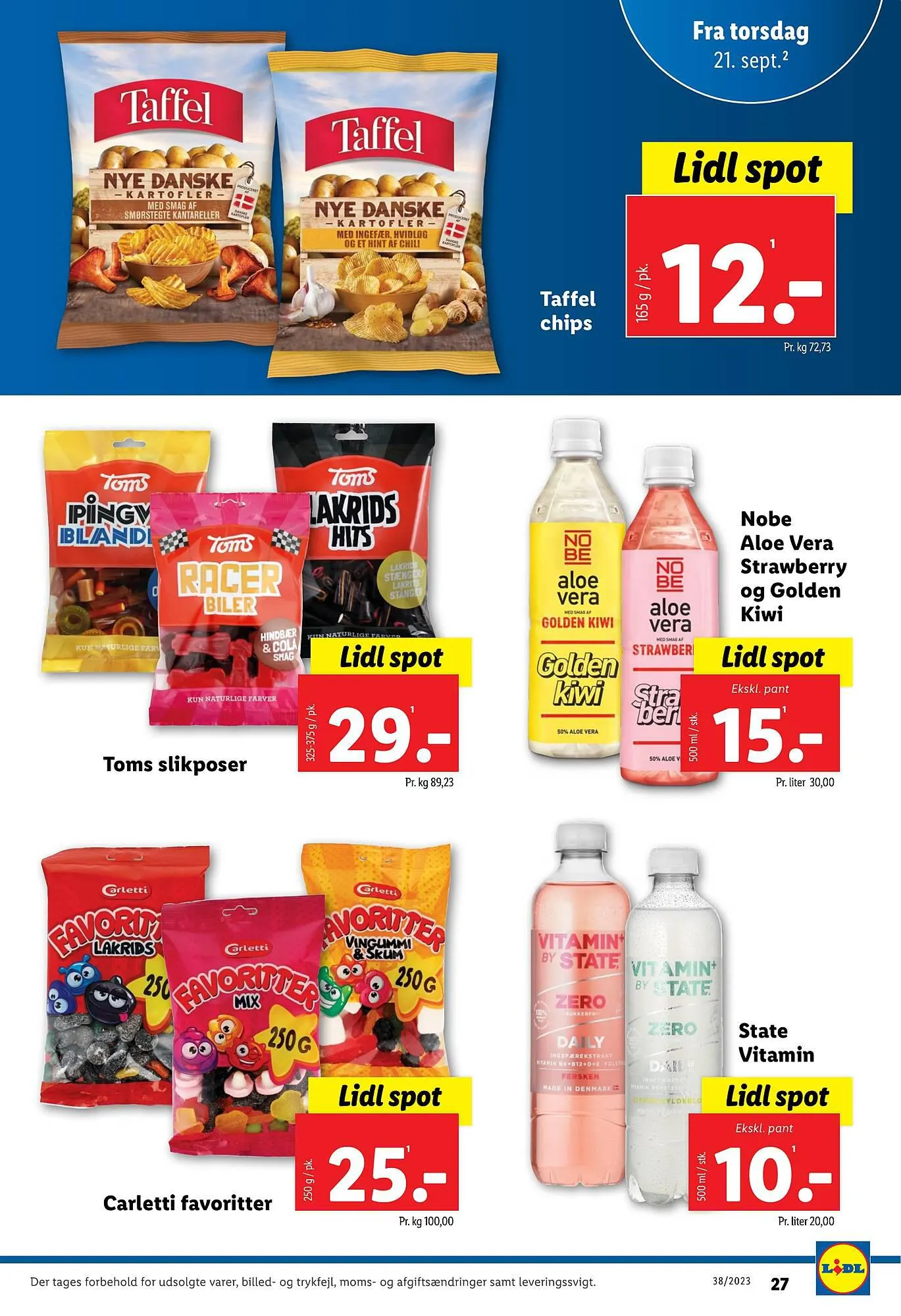 Lidl tilbudsavis Gyldig indtil 17. september - 23. september 2023 - tilbudsavis side 27