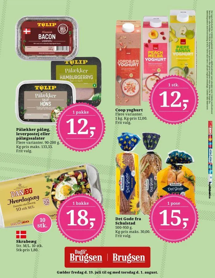 Dagli'Brugsen Tilbudsavis Gyldig indtil 1. august - 15. august 2024 - tilbudsavis side 19