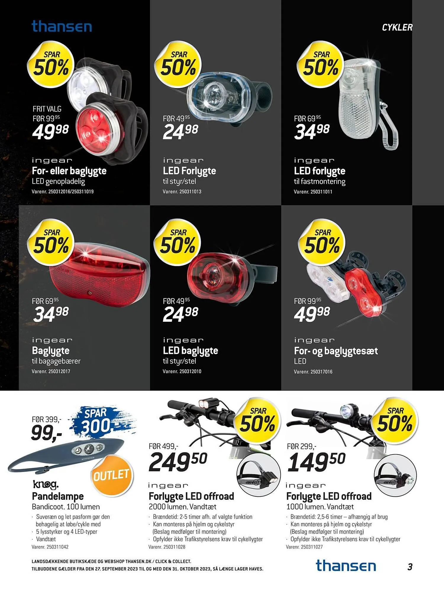 Thansen tilbudsavis Gyldig indtil 26. september - 31. oktober 2023 - tilbudsavis side 3