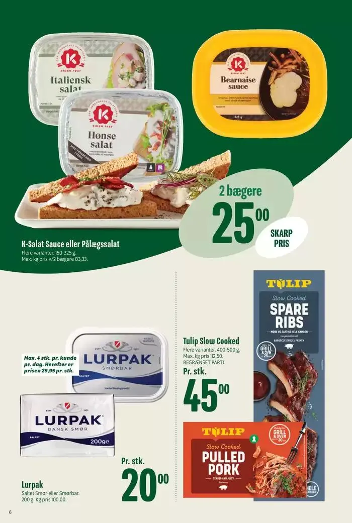 Aktuelle kup og tilbud Gyldig indtil 20. februar - 6. marts 2025 - tilbudsavis side 6