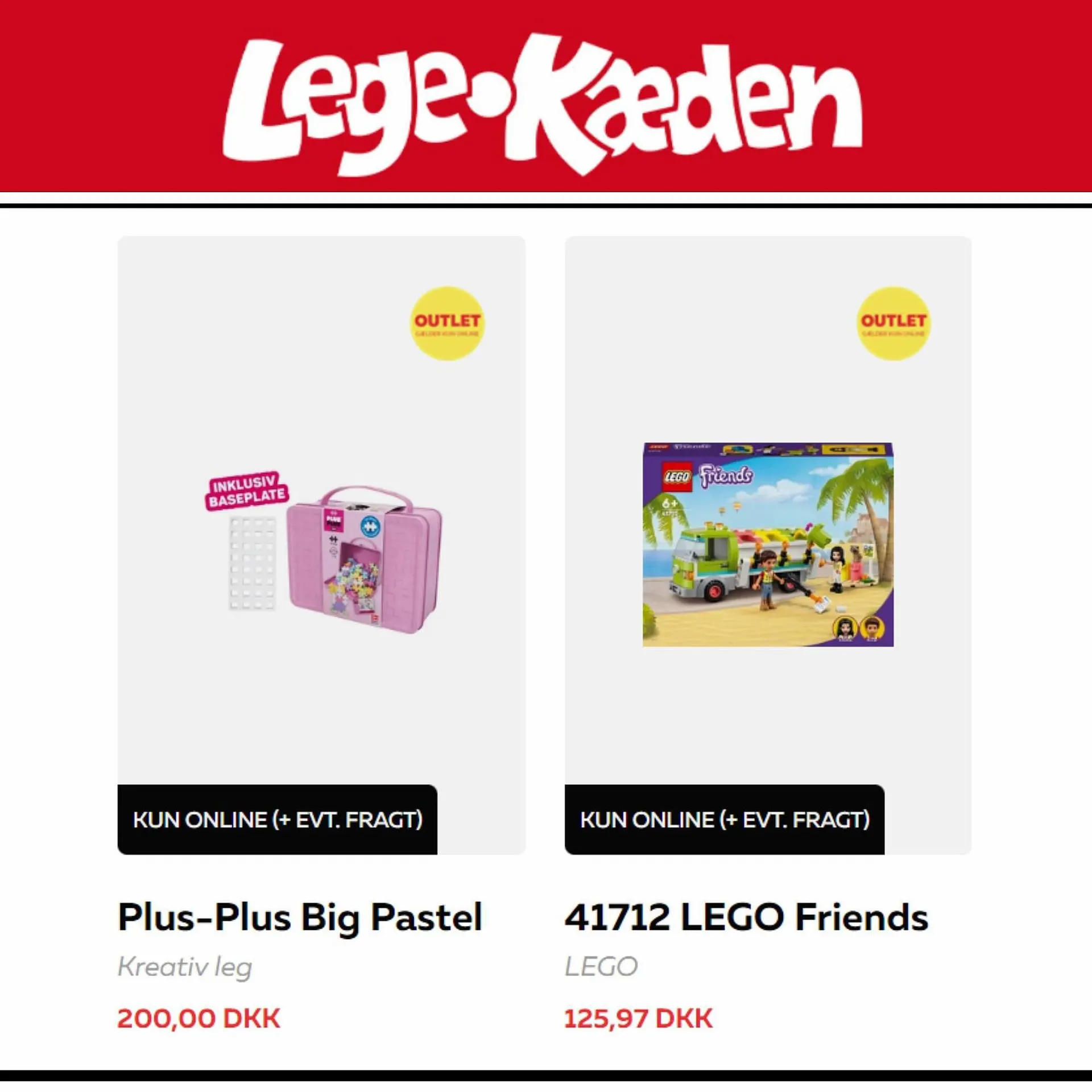 Legekæden tilbudsavis - 1