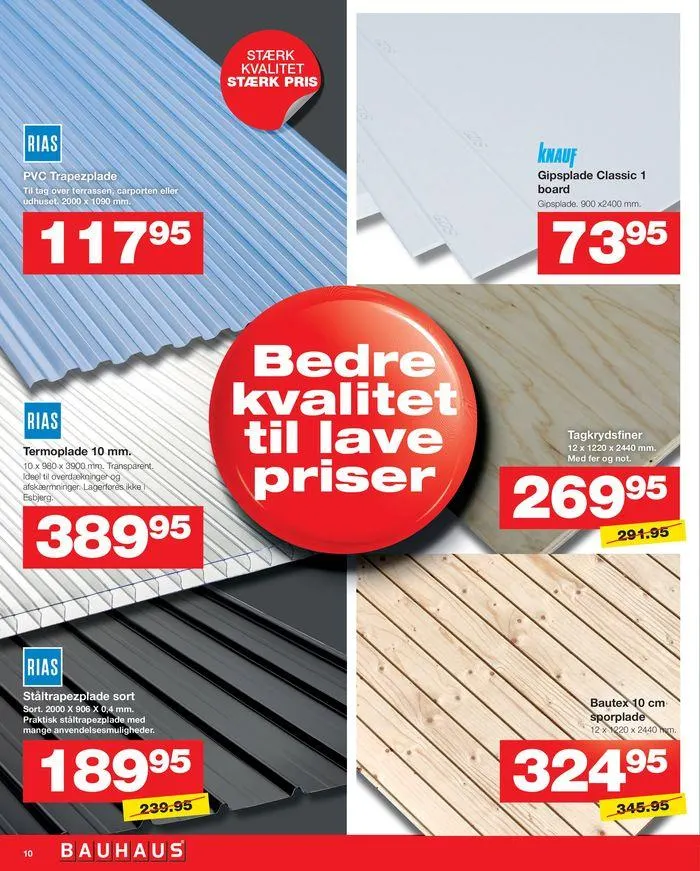 Bauhaus Tilbudsavis Gyldig indtil 31. maj - 14. juni 2024 - tilbudsavis side 10