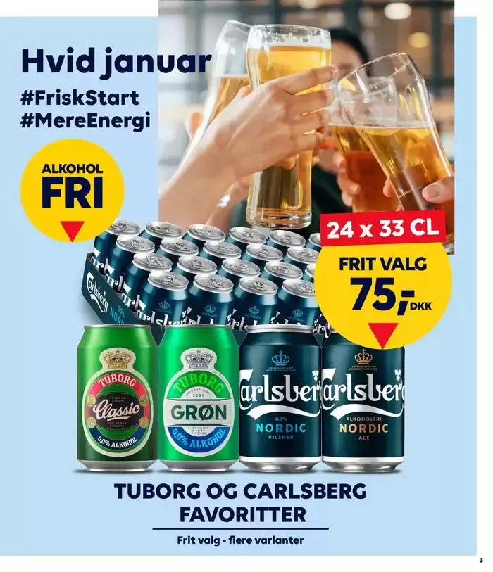 Hvid Januar - alkoholfri alternativer Gyldig indtil 1. januar - 31. januar 2025 - tilbudsavis side 3