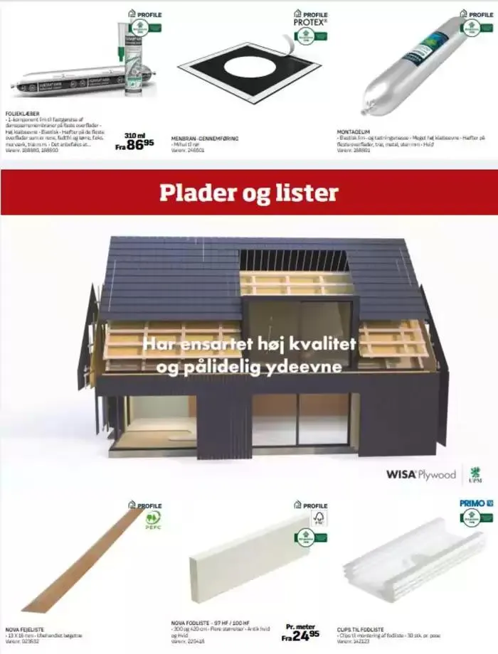 Katalog Lofter , Gips , Gulve , Isolering 2025 Gyldig indtil 24. februar - 31. december 2025 - tilbudsavis side 23