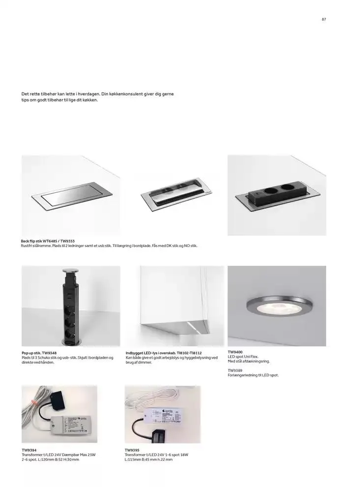 Tilbehørskatalog Gyldig indtil 7. januar - 31. december 2025 - tilbudsavis side 89