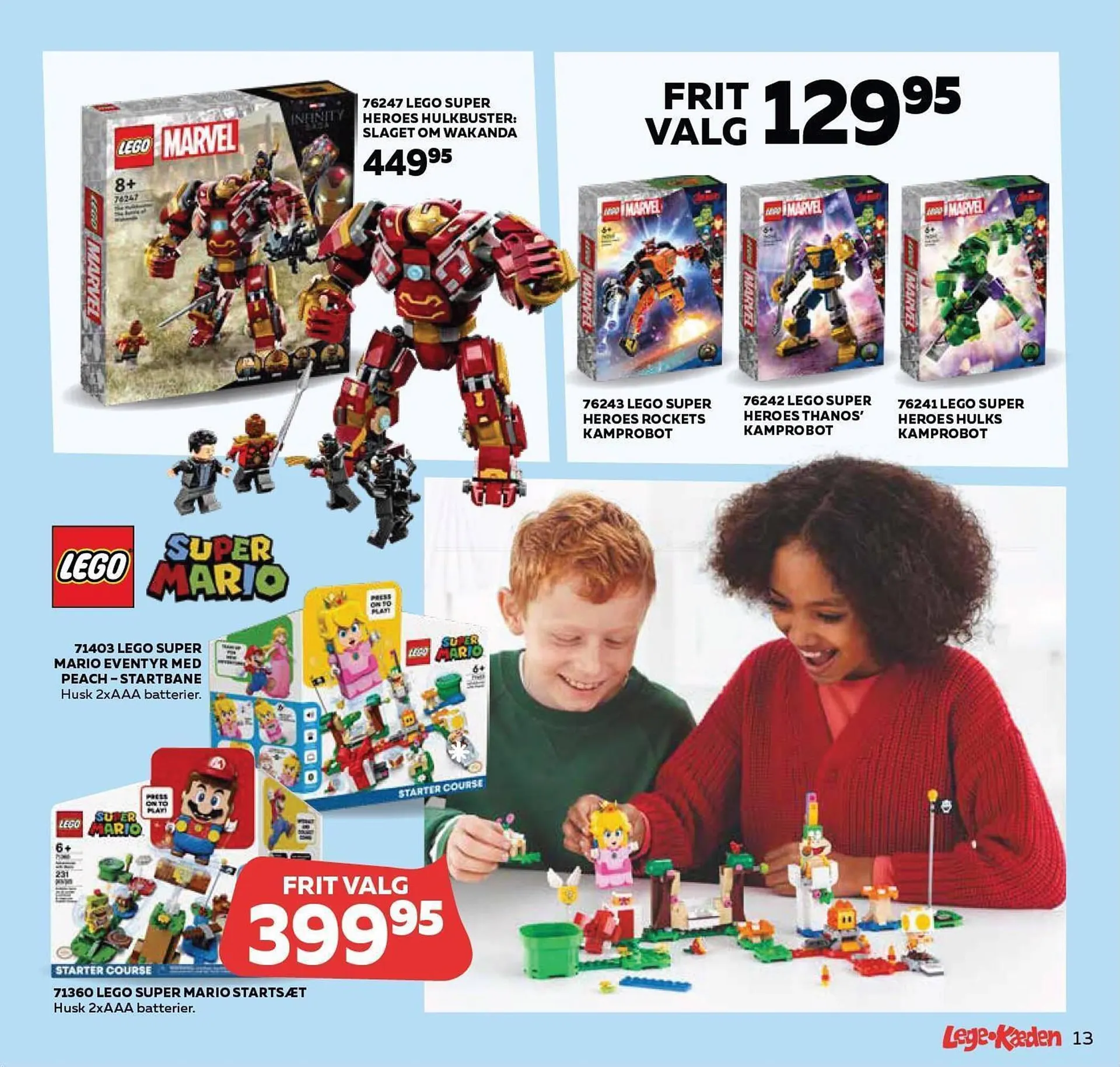 Legekæden tilbudsavis Gyldig indtil 23. oktober - 23. december 2023 - tilbudsavis side 13