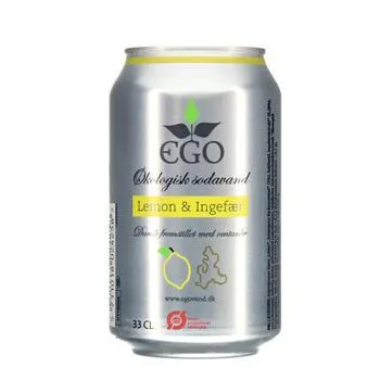 Ego Lemon/Ingefær 24x0,33 l.