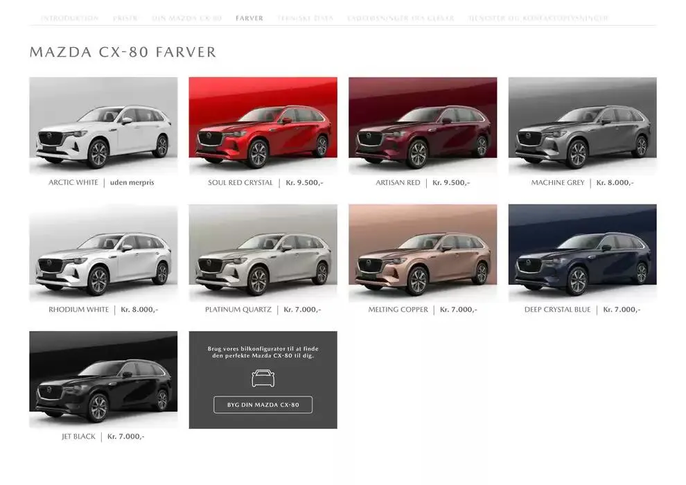 Mazda CX-80 ! Gyldig indtil 21. januar - 31. december 2025 - tilbudsavis side 10