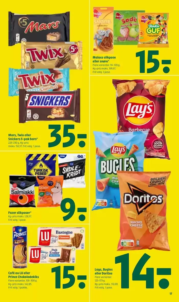 Det rigtige sted at spare Gyldig indtil 9. januar - 15. januar 2025 - tilbudsavis side 17