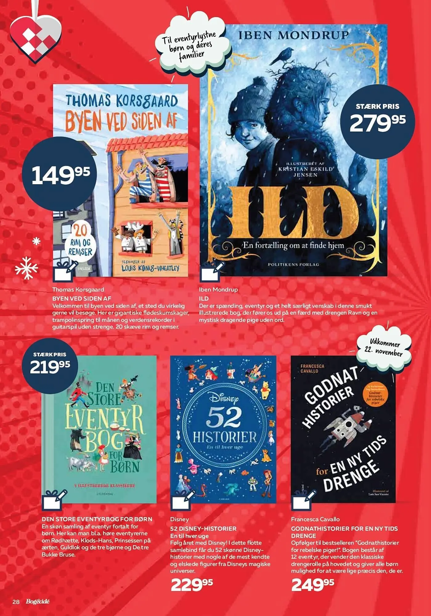 Bog & idé tilbudsavis Gyldig indtil 21. oktober - 23. december 2024 - tilbudsavis side 28