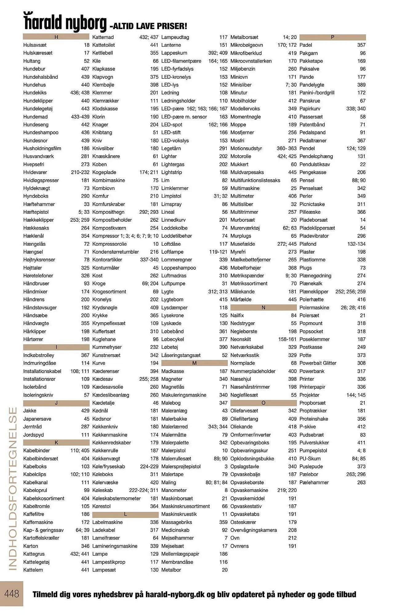 Harald Nyborg tilbudsavis Gyldig indtil 4. januar - 31. december 2023 - tilbudsavis side 448