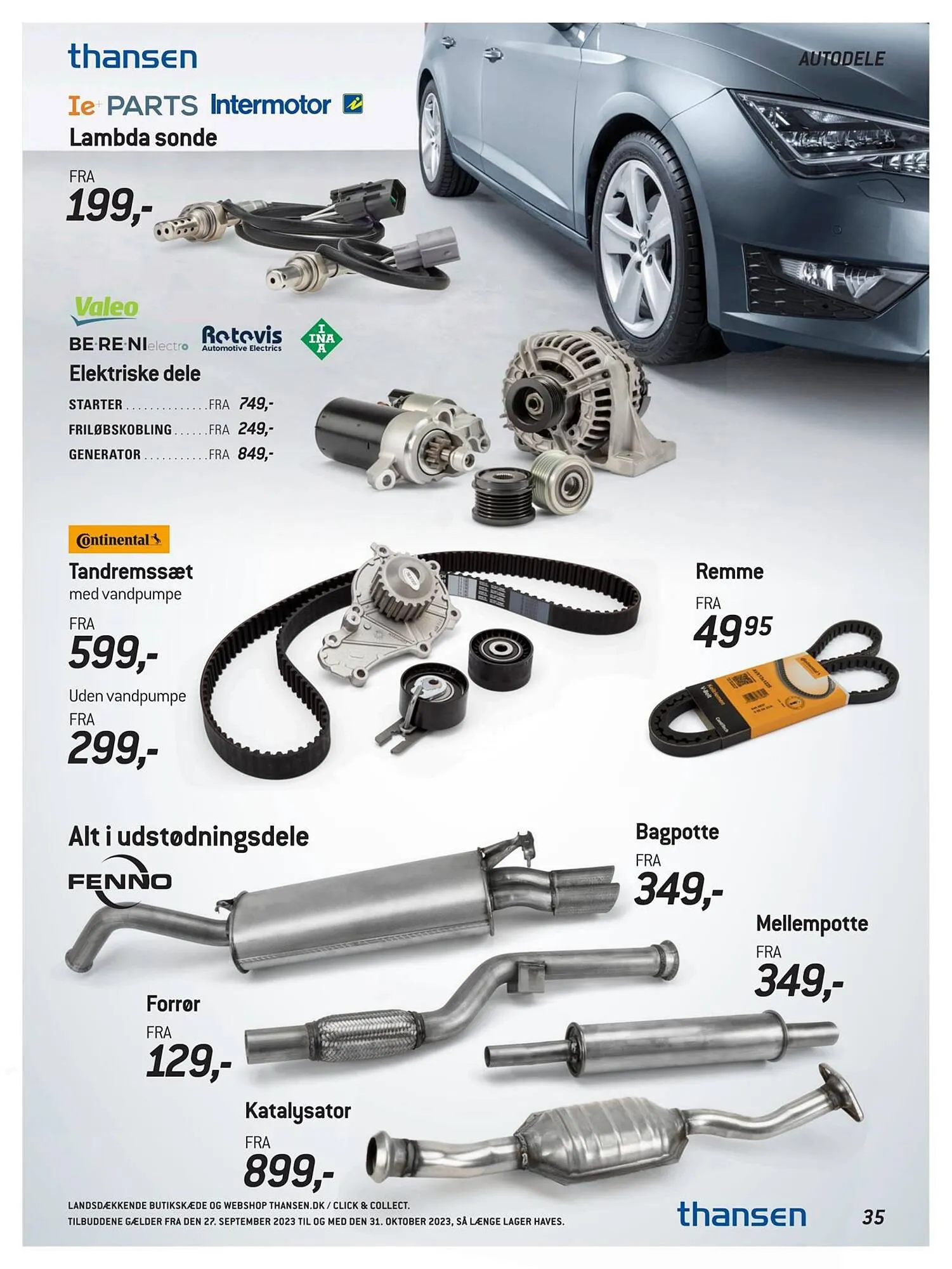 Thansen tilbudsavis Gyldig indtil 26. september - 31. oktober 2023 - tilbudsavis side 35
