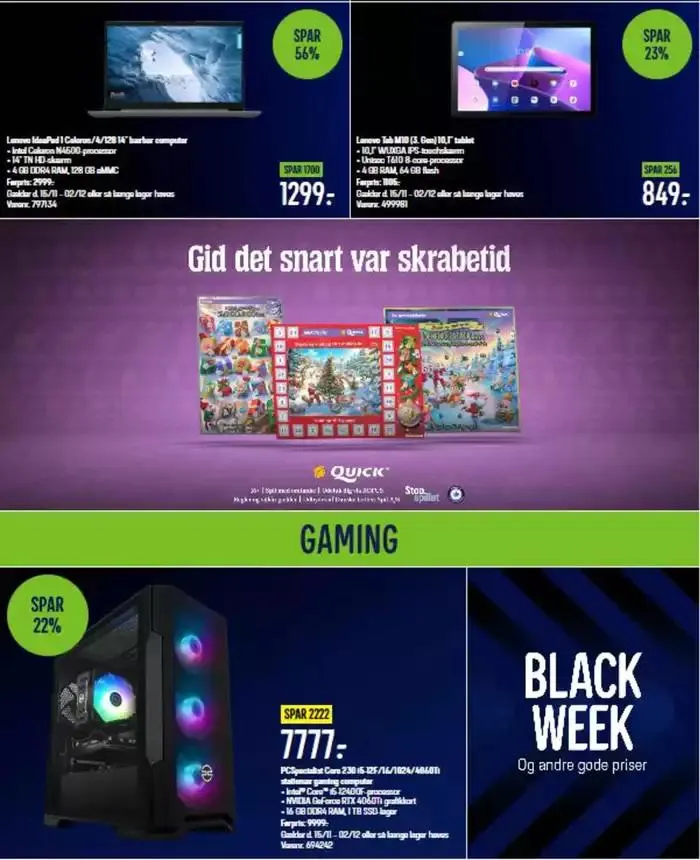 Black Week Gyldig indtil 15. november - 1. december 2024 - tilbudsavis side 11