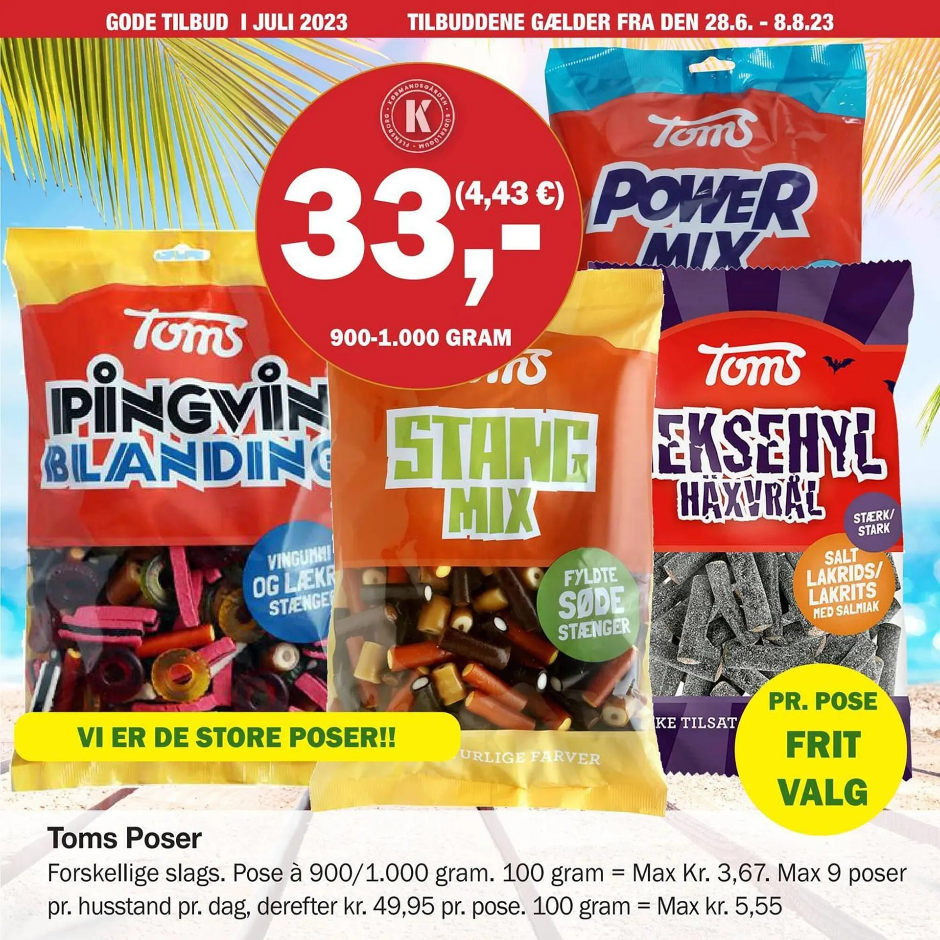 Købmandsgården tilbudsavis Gyldig indtil 27. juni - 8. august 2023 - tilbudsavis side 48