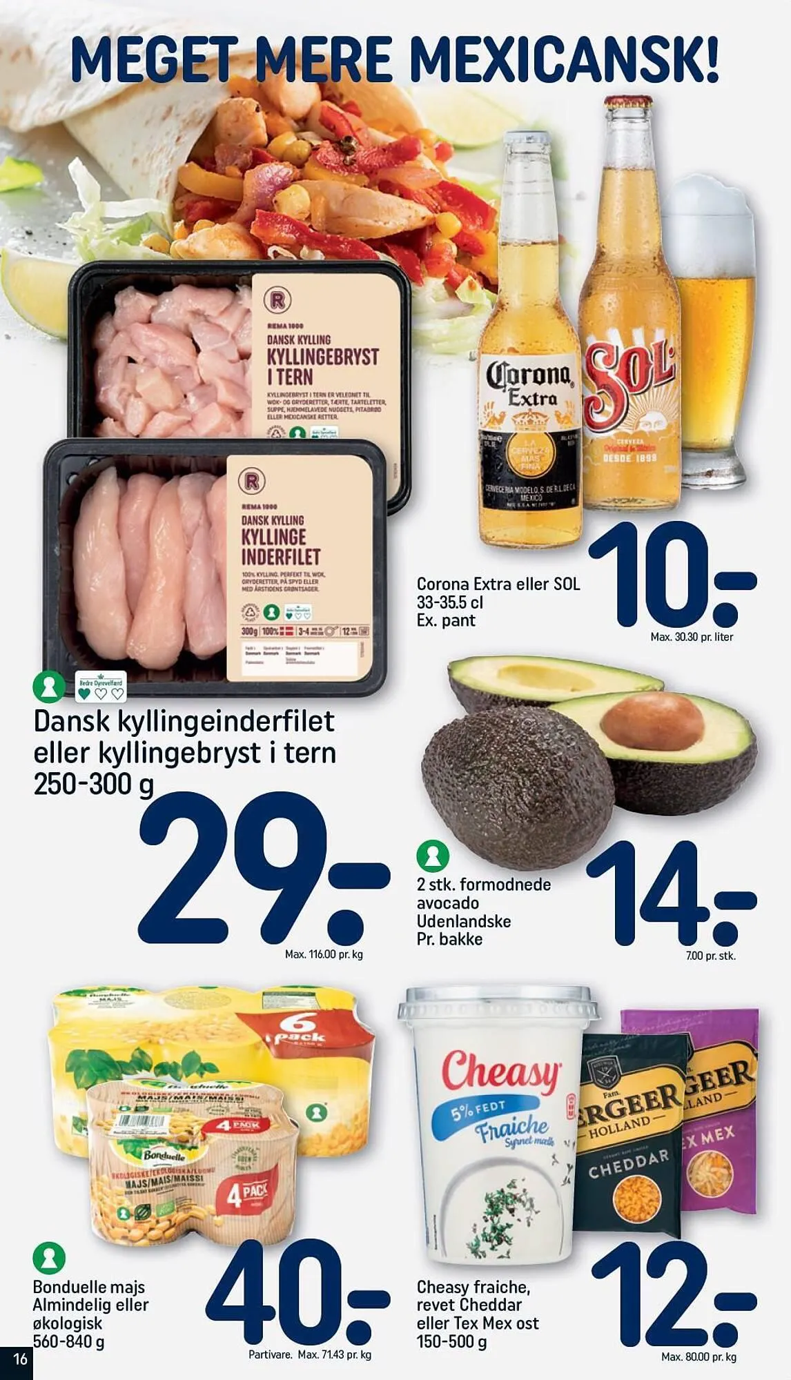 Rema 1000 tilbudsavis Gyldig indtil 3. december - 9. december 2023 - tilbudsavis side 16
